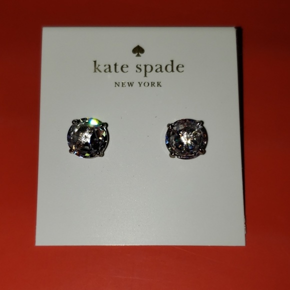 Kate Spade Silver CZ Earrings - Picture 1 of 2